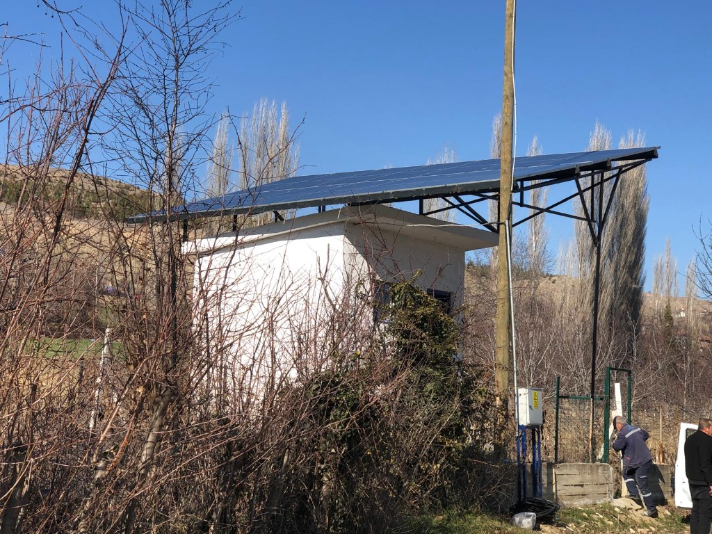 Amasya Merzifon 5 HP Tarımsal Sulama Güneş Enerjisi Sistemi