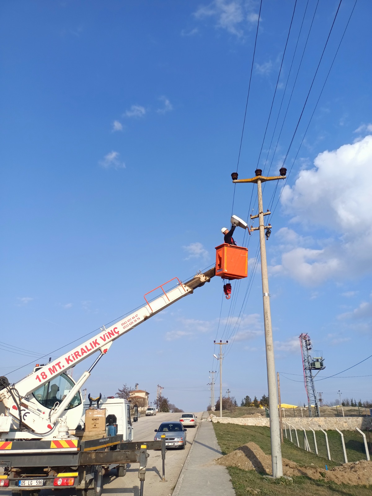 Sepetli Vinç Hizmeti - Merel Elektrik
